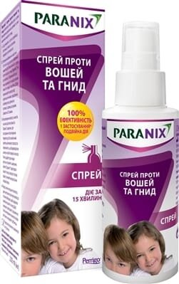 Паранікс спрей проти вошей і гнид, 100 мл