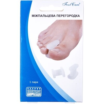 Перегородка міжпальцева Foot Care SA-9012, розмір універсальний, 1 пара