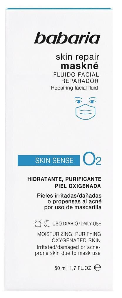 Флюїд для обличчя Babaria Skin Sensitive O2 кисневий відновлюючий, 50 мл