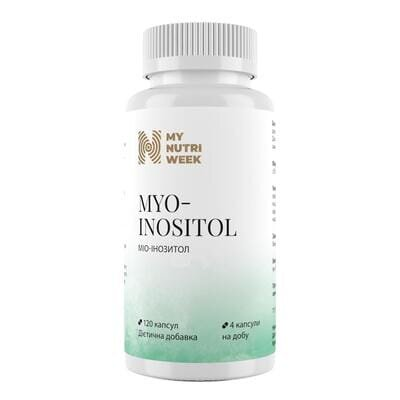 Міо-інозитол My Nutri Week Myo-Inositol, 120 капсул