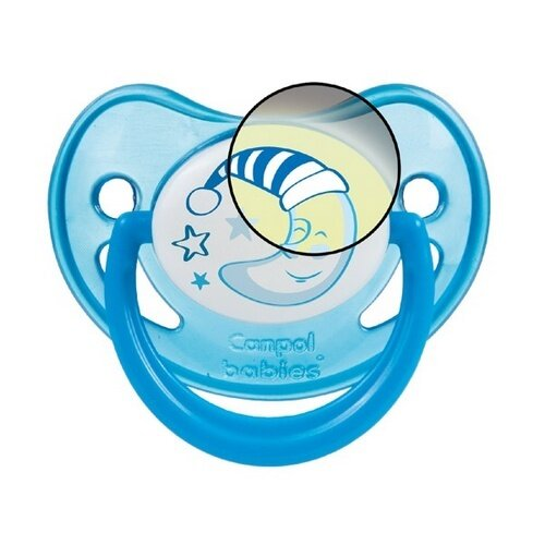 Пустушка силіконова Canpol Babies Night dreams анатомічна 22/500, 0-6 місяців, 1 шт