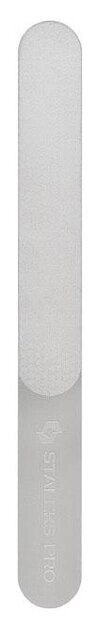 Пилочка для нігтів Staleks Expert 10 пряма лазерна (широка пряма), 165 мм
