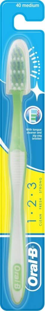 Зубна щітка Oral-B 1-2-3, 1 штука
