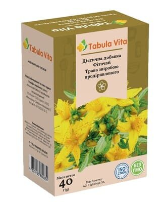 Фіточай Табула Віта звіробою трава, 40 г