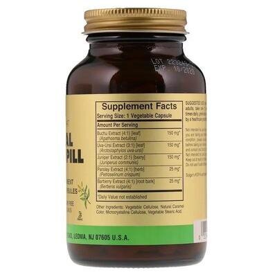 Сечогінний засіб Solgar Herbal Water Pill вег. капсули №100