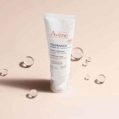 Флюїд для обличчя Avene Tolerance Hydra-10 зволожуючий з гіалуроновою кислотою, 40 мл