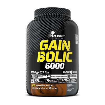Гейнер з креатином Olimp Gain bolic 6000, шоколад, 3500 г