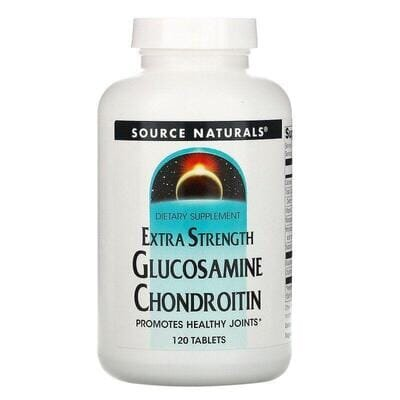 Глюкозамін і хондроїтин Source Naturals Glucosamine Chondroitin, 120 таблеток