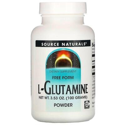 Глутамін Source Naturals L-Glutamine порошок, 100 г