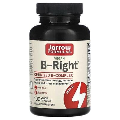 Вітаміни групи В Jarrow Formulas B-Right, 100 капсул