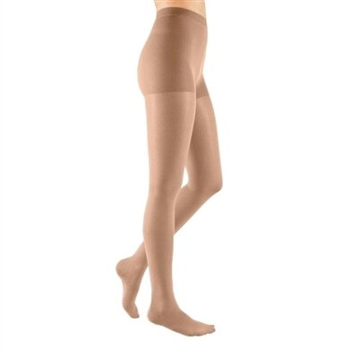 Колготки компресійні Medi Duomed basic (AG - 62 - 71 см) з миском стандарт, 1 клас компресії, колір карамельний, розмір 3