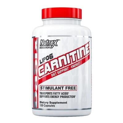 Карнітин Nutrex Research Lipo 6 Carnitine, 120 капсул