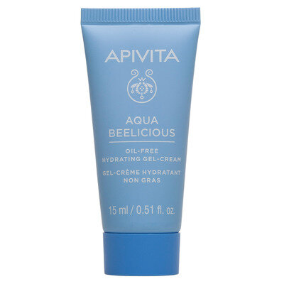 Крем-гель для обличчя Apivita Aqua Beelicious нежирний зволожуючий легкої текстури, 15 мл