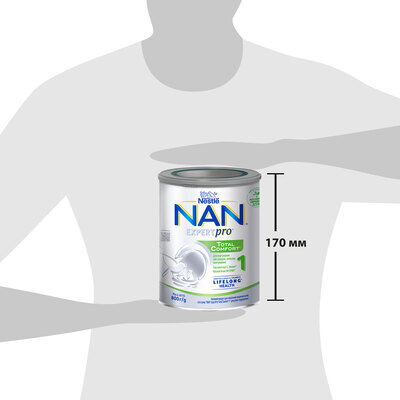 Суміш суха молочна NAN ExpertPro Total Comfort 1 для дітей з народження, 800 г
