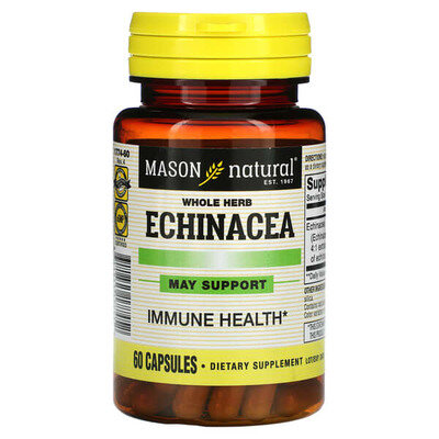 Ехінацея Mason Natural Echinacea, 60 капсул