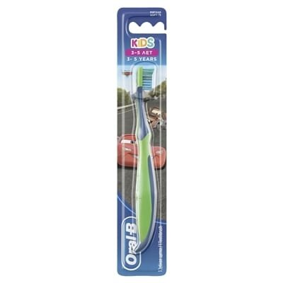 Зубна щітка Oral-B Kids, 3-5 років, з Принцесою або героями Тачки, 1 шт