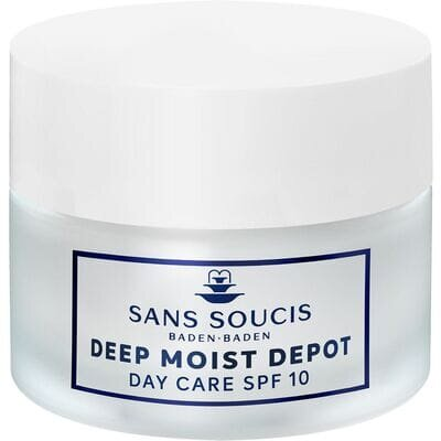 Крем для обличчя Sans Soucis Deep Moist SPF10 денний для нормальної сухої шкіри, 50 мл