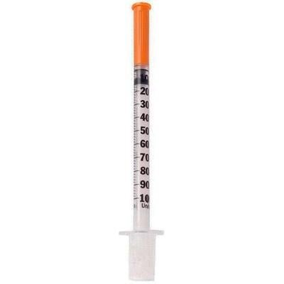 Шприц інсуліновий 1 мл U-100 BD Micro-Fine Plus 29G (0.33 x 12.7 мм), 1 штука
