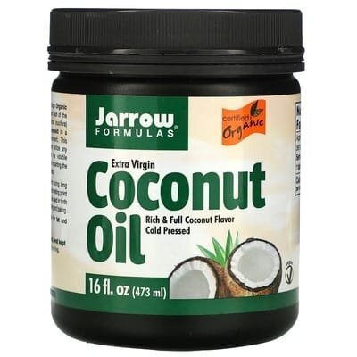 Кокосова олія Jarrow Formulas Coconut Oil, 473 мл