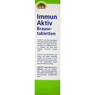 Вітаміни Sunlife Immun Aktiv таблетки шипучі №20