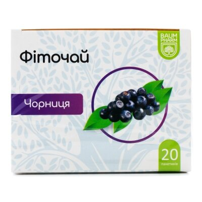 Фіточай Baum Pharm №41 чорниця по 1.5 г №20 у філ.-пак.