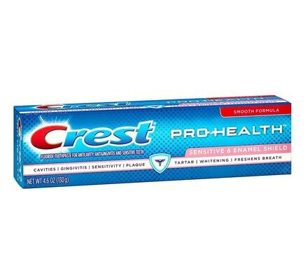 Зубна паста Crest Pro Health Sensitive and Enamel Shield, 130 г