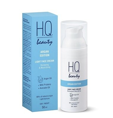 Крем для обличчя H.Q.Beauty Argan Edition відновлення та живлення, 50 мл