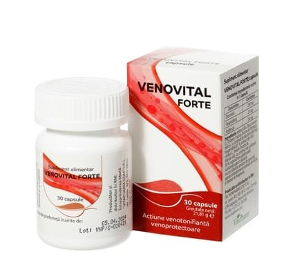 Веновітал форте Vitapharm капсули №30
