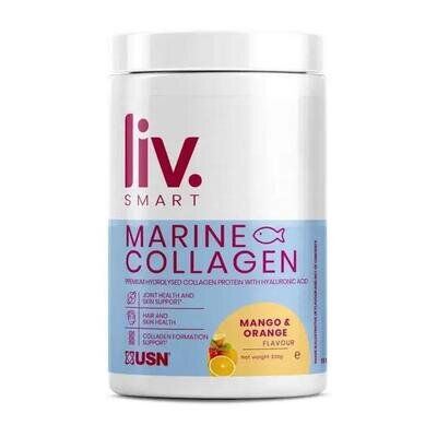 Морський колаген USN LivSmart Marine Collagen манго-апельсин, 330 г