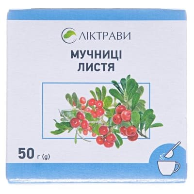 Мучниці листя по 50 г у пач. з внут. пак.