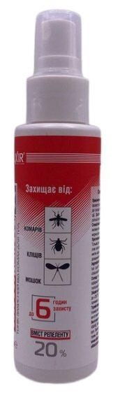 Тонік для тіла Elixir Антикомаха захисний від комах, 100 мл