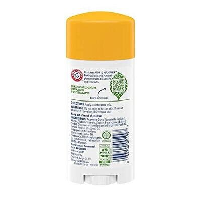 Дезодорант Arm & Hammer Essentials із кокосом і геранню, 71 г