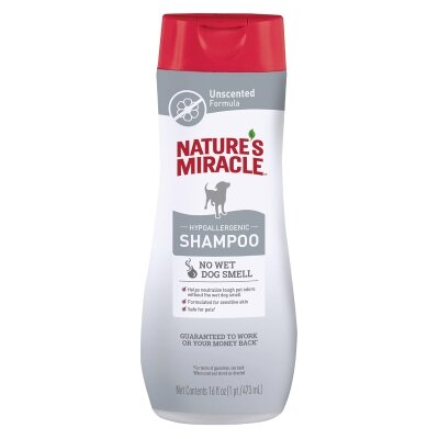 Шампунь для собак Nature's Miracle 8в1 гіпоалергенний, 473 мл