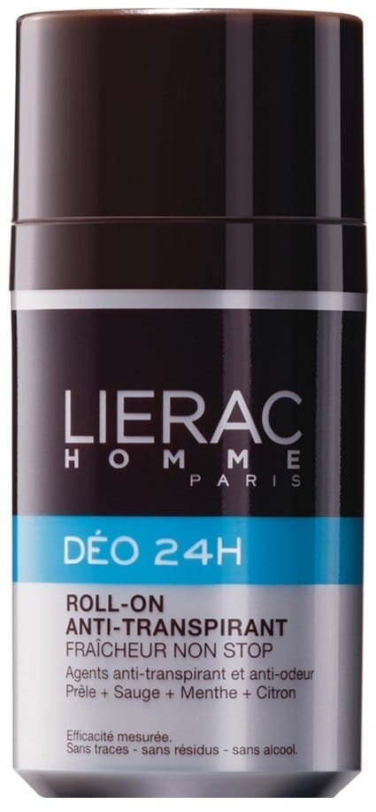 Дезодорант-антиперспірант кульковий Lierac Homme 24h для чоловіків, 50 мл
