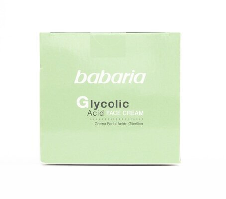 Крем для обличчя Babaria Glycolic Acid з гліколевою кислотою для регенерації шкіри нічний, 50 мл