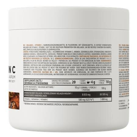 Колаген + вітамін С OstroVit Collagen + Vitamin C смак кола з ромом, 200 г
