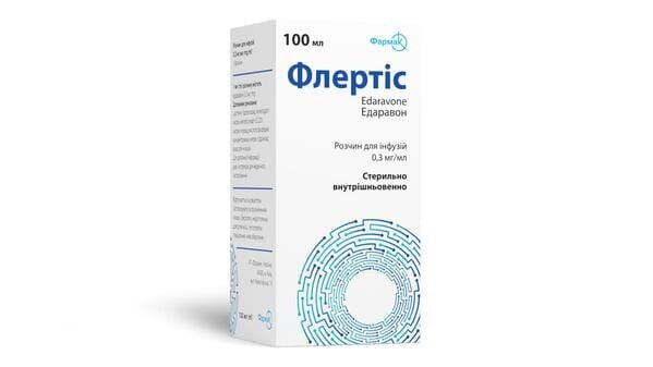 Флертіс розчин д/інф. 0.3 мг/мл по 100 мл у флак. скл.
