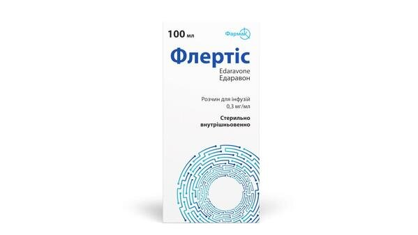 Флертіс розчин д/інф. 0.3 мг/мл по 100 мл у флак. скл.