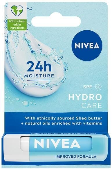 Бальзам для губ Nivea Hydrocare SPF15, 1 шт