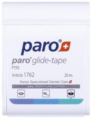 Зубна стрічка Paro Swiss glide-tape з тефлону, 20 м