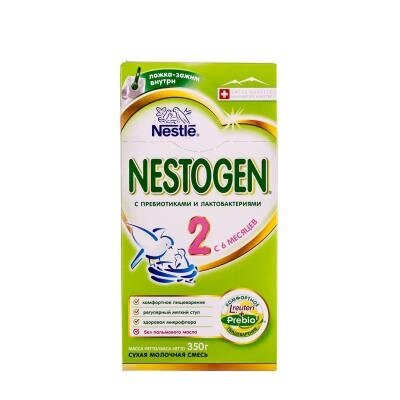 Суміш суха молочна Nestogen 2 для дітей від 6 місяців, 350 г
