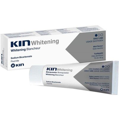 Зубна паста Kin Whitening відбілююча, 75 мл
