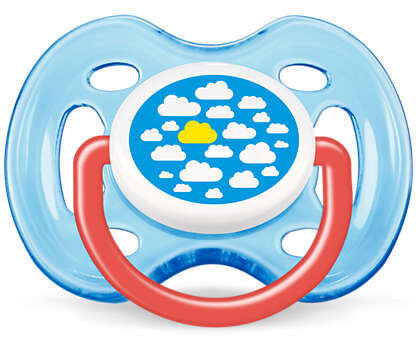 Пустушка силіконова Philips Avent Freeflow SCF172/12, 0-6 місяців, для хлопчиків, 1 шт