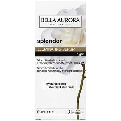 Сироватка для обличчя Bella Aurora Splendor освітлююча нічна, 30 мл