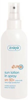 Лосьйон Ziaja Сонячна серія зволожуючий спрей, SPF 50, 170 мл