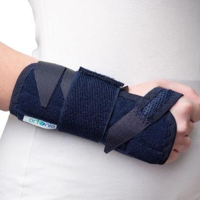 Ортез для іммобілізації зап'ястка Ortonia WristFix колір синій, правий, розмір XS