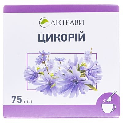 Цикорій корені подріб. по 75 г у пач.