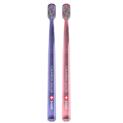 Набір Curaprox Duo Colorful Curls Edition зубні щітки ультра м'які, 2 шт