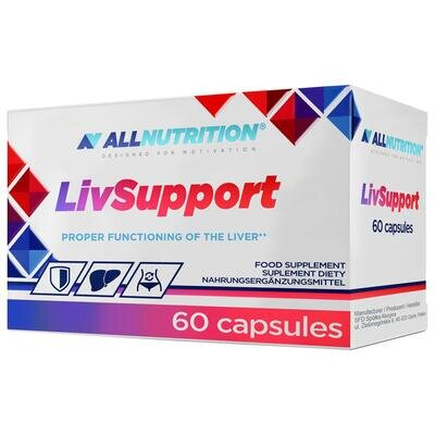 Комплекс для печінки Allnutritition LivSupport, 60 капсул