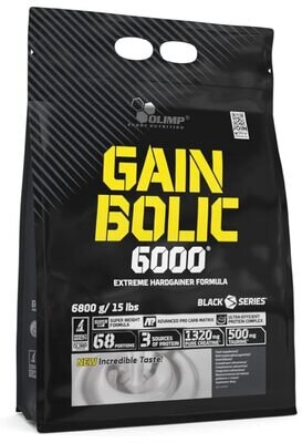 Гейнер з креатином Olimp Gain bolic 6000, полуниця, 6800 г